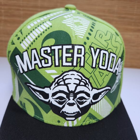 Star Wars Yoda Youth Baseball Cap Hat Master Yoda Size 8-16 - Picture 2 of 9